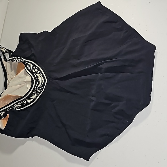 SunFlair by Jutta Friedman size 12B EUC Gorgeous New Designer Black One Piece - Picture 8 of 14